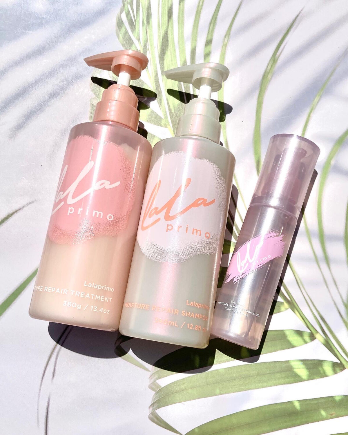 ララプリモ モイスチャーリペア シャンプー／トリートメント/ララプリモ /市販シャンプーを使ったクチコミ（1枚目）