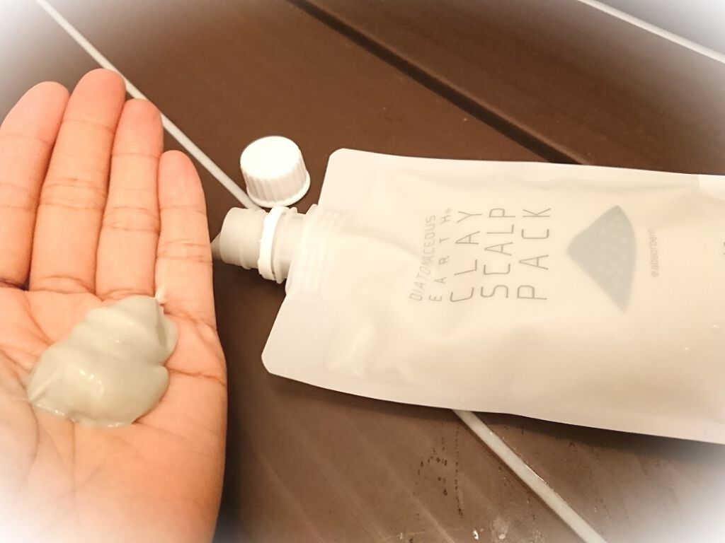 リフターナ 珪藻土頭皮クレンジングパック/pdc/頭皮クレンジングを使ったクチコミ(3枚目)