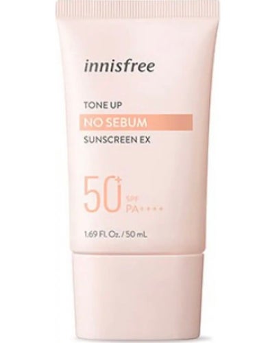 トーンアップ ノーセバム サンスクリーン SPF50+ PA++++/innisfree/日焼け止め・UVケアを使ったクチコミ（1枚目）