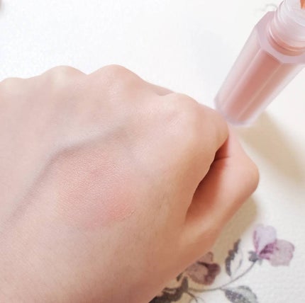 ペタルドロップリキッドブラッシャー/DEAR DAHLIA/リキッドチークを使ったクチコミ(4枚目)