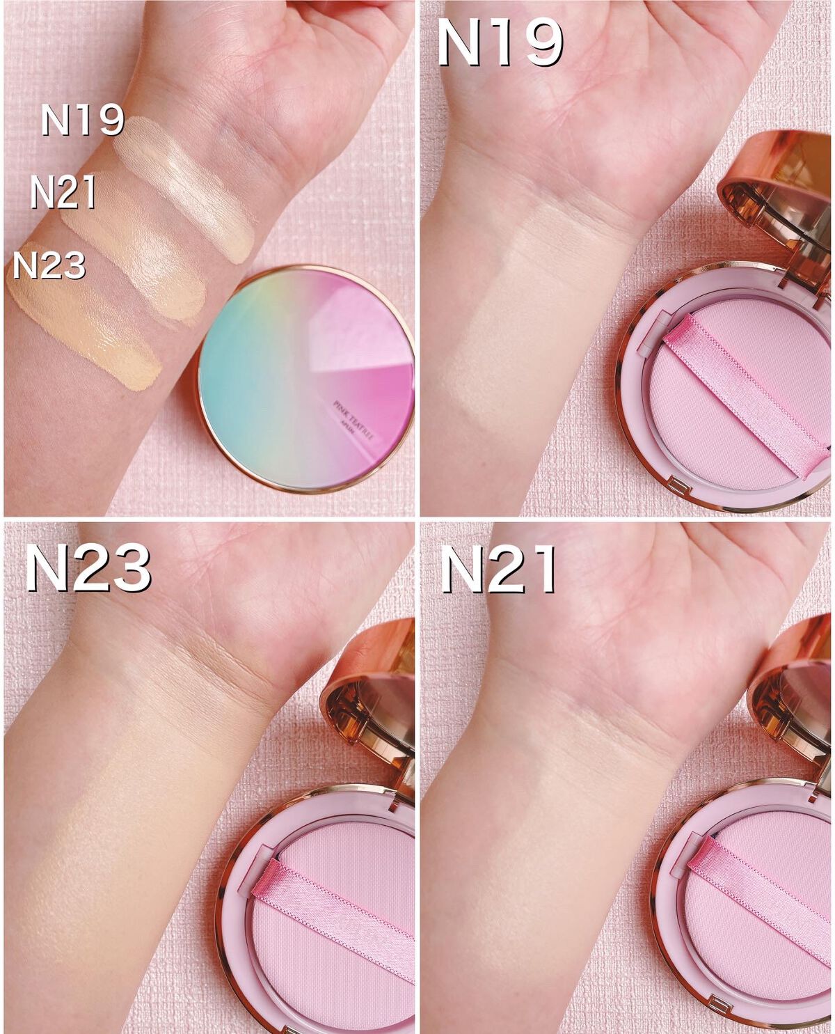 ピンクティーツリーカバークッション/APLIN/クッションファンデーションを使ったクチコミ(2枚目)