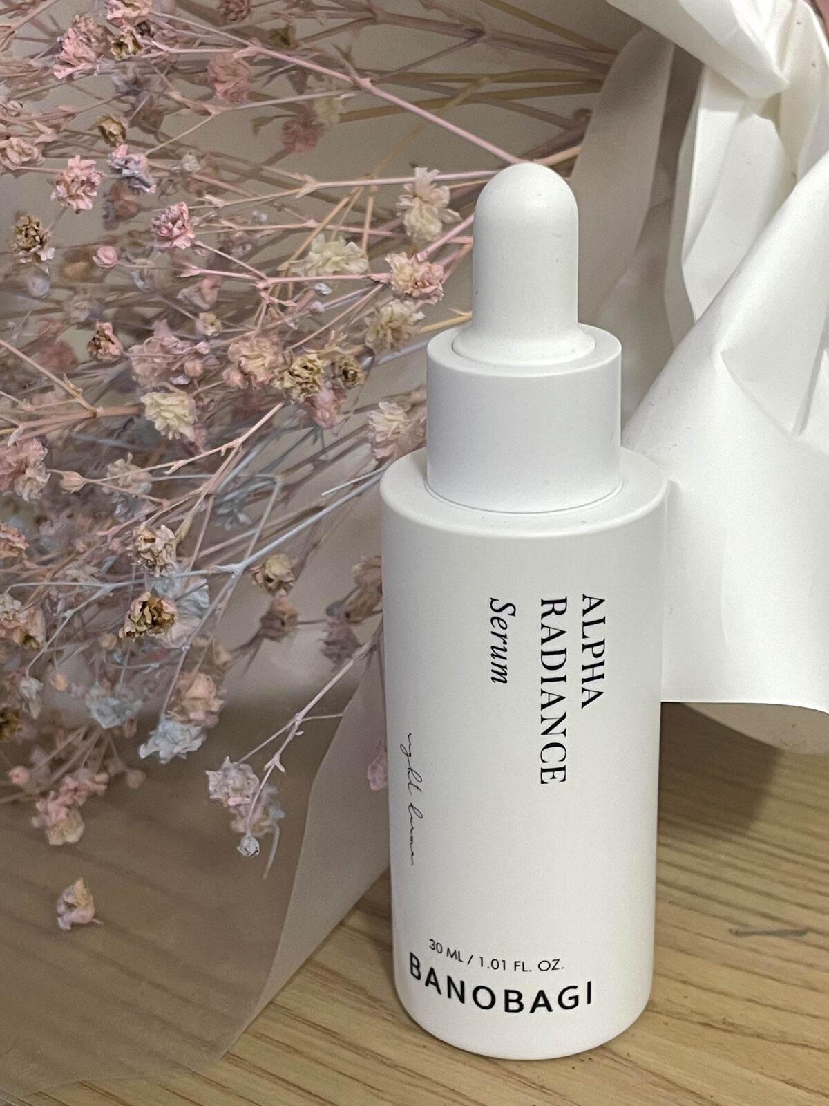 アルファラディアンスグローセラム/BANOBAGI/美容液を使ったクチコミ（2枚目）