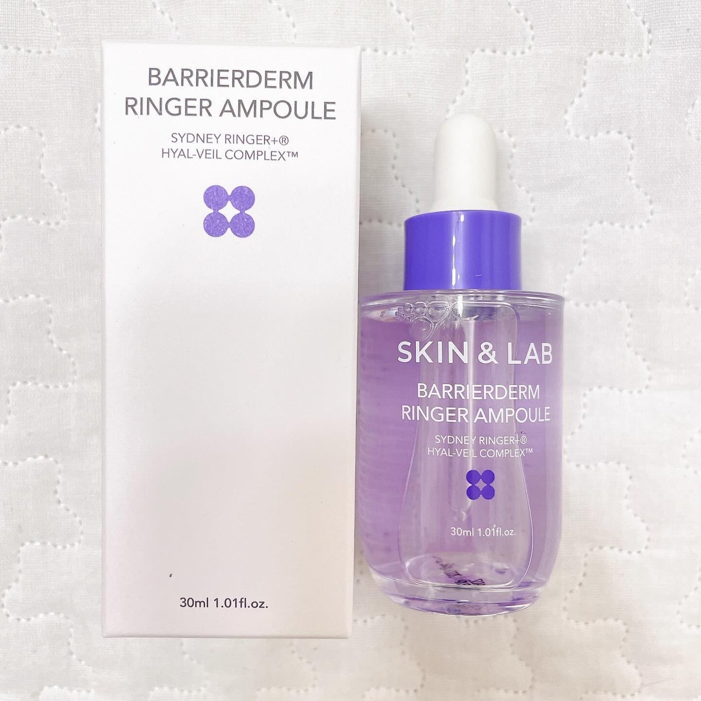 バリアダームリンガーアンプル/SKIN&LAB/美容液を使ったクチコミ(1枚目)