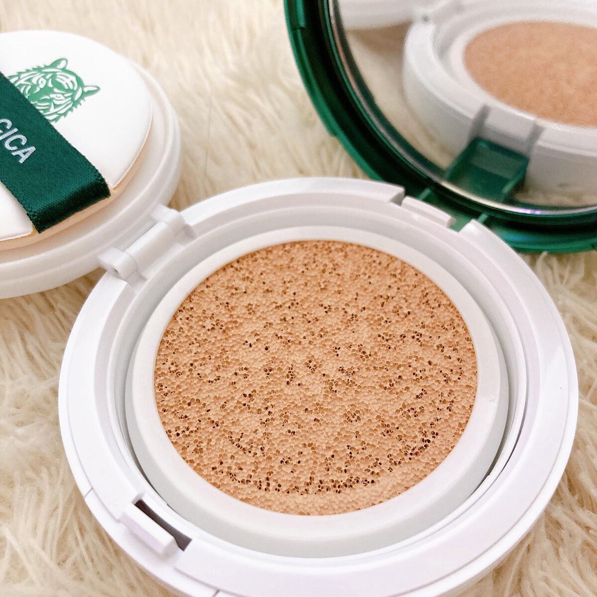 スーパーシカクッション/MEDICUBE/クッションファンデーションを使ったクチコミ（2枚目）