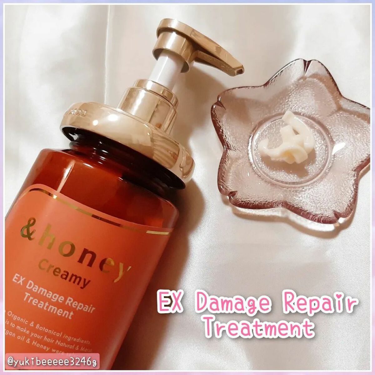 Creamy EXダメージリペアシャンプー1.0/ヘアトリートメント2.0/&honey/市販シャンプーを使ったクチコミ(3枚目)