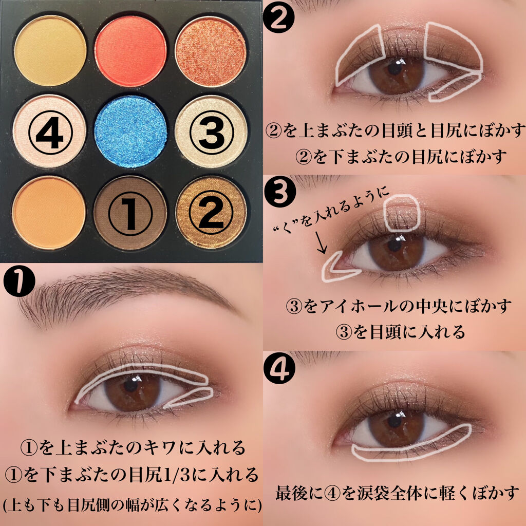 スモール アイシャドウ×9/M・A・C/アイシャドウパレットを使ったクチコミ（2枚目）
