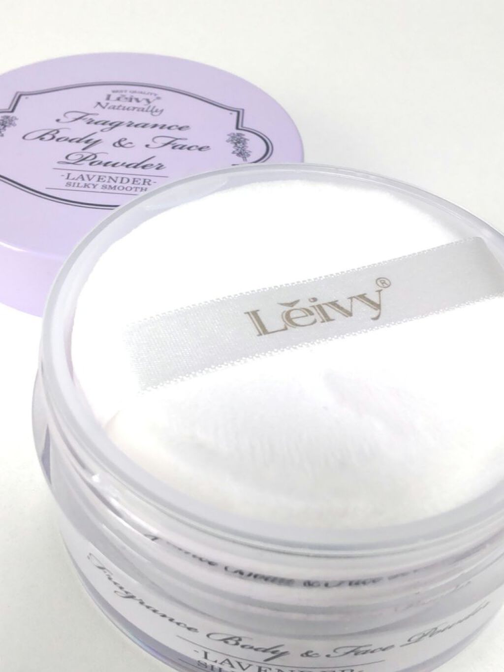 フレグランス ボディ＆フェイスパウダー ラベンダー 23g/Leivy/ルースパウダーを使ったクチコミ（1枚目）