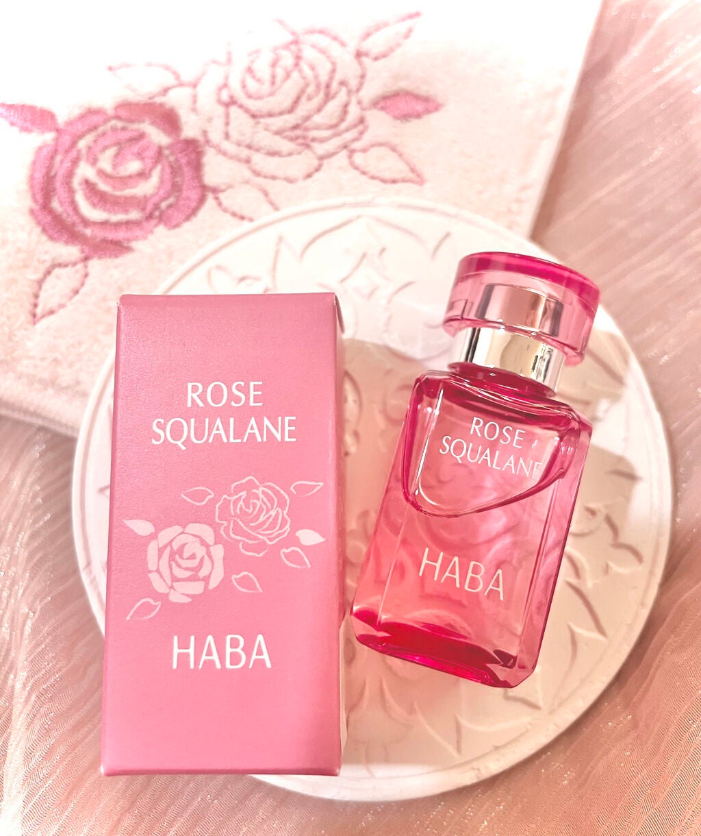 ローズスクワラン/HABA/フェイスオイルを使ったクチコミ(1枚目)
