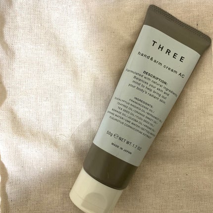 ハンド&アーム クリーム AC R/THREE/ハンドクリームを使ったクチコミ(1枚目)