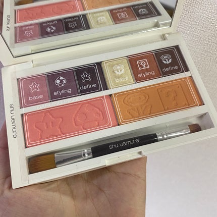 ピーチ'S アイ & チーク パレット/shu uemura/メイクアップキットを使ったクチコミ(2枚目)