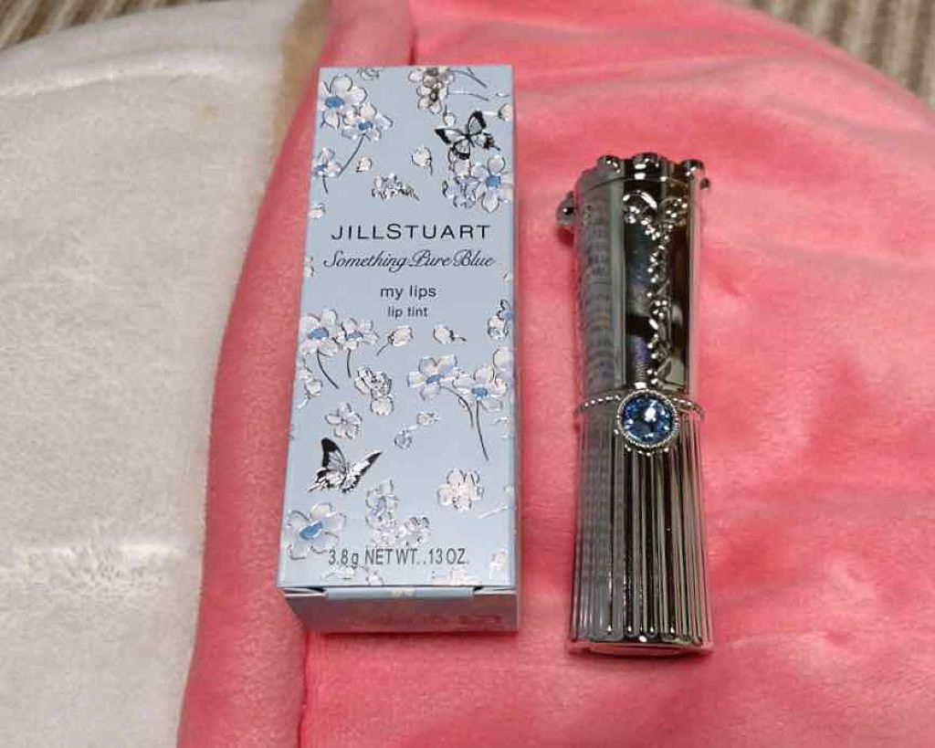 サムシングピュアブルー セント マイリップス/JILL STUART/口紅を使ったクチコミ(1枚目)