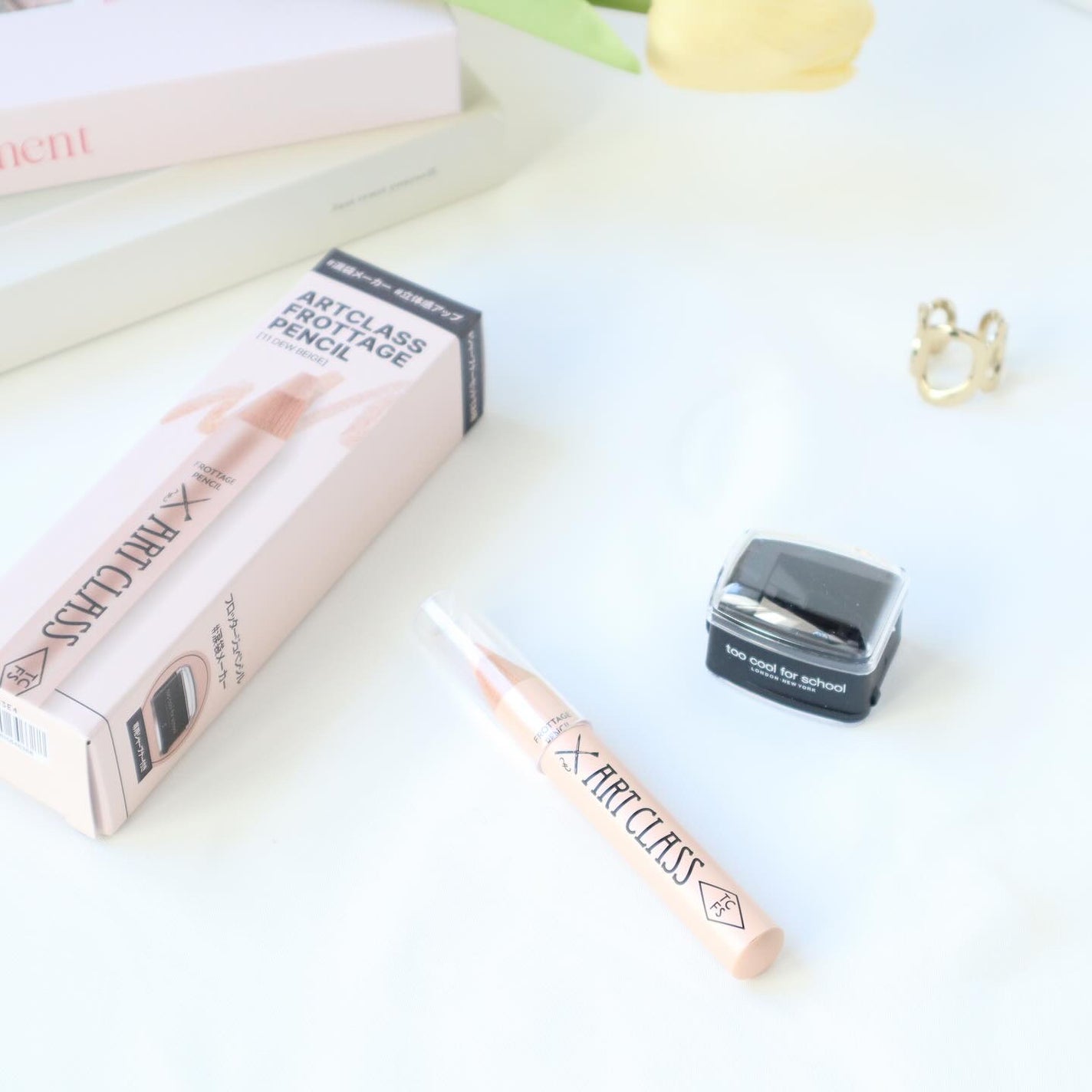 アートクラス フロッタージュペンシル/too cool for school/スティックアイシャドウを使ったクチコミ(1枚目)