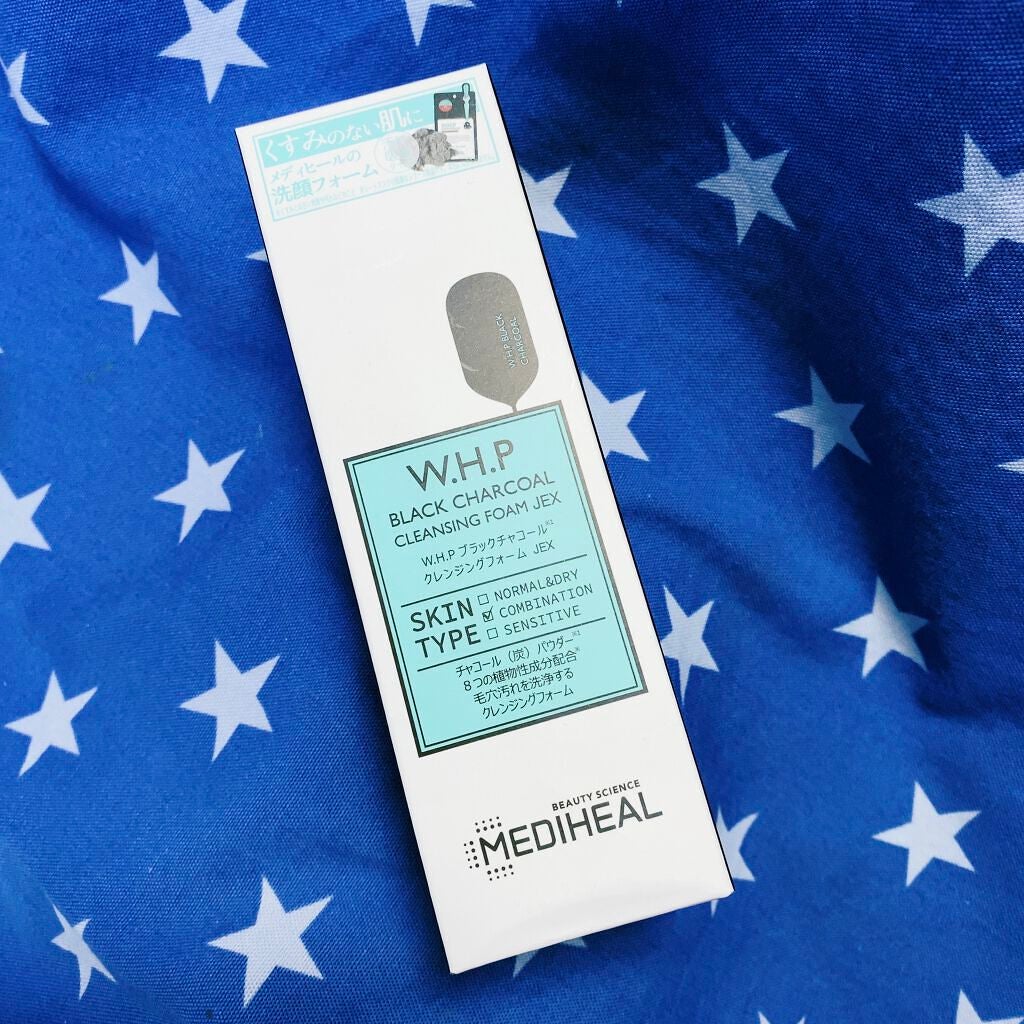 W.H.P ブラックチャコール クレンジングフォーム JEX(80mL)/MEDIHEAL/洗顔フォームを使ったクチコミ(2枚目)