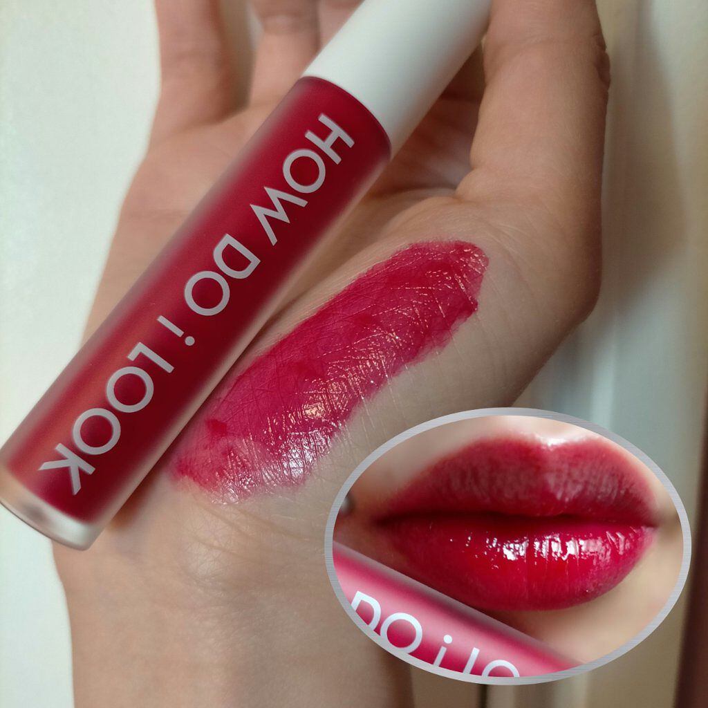エマルジョンリップティント/HOWDOiLOOK/リップティントを使ったクチコミ（2枚目）