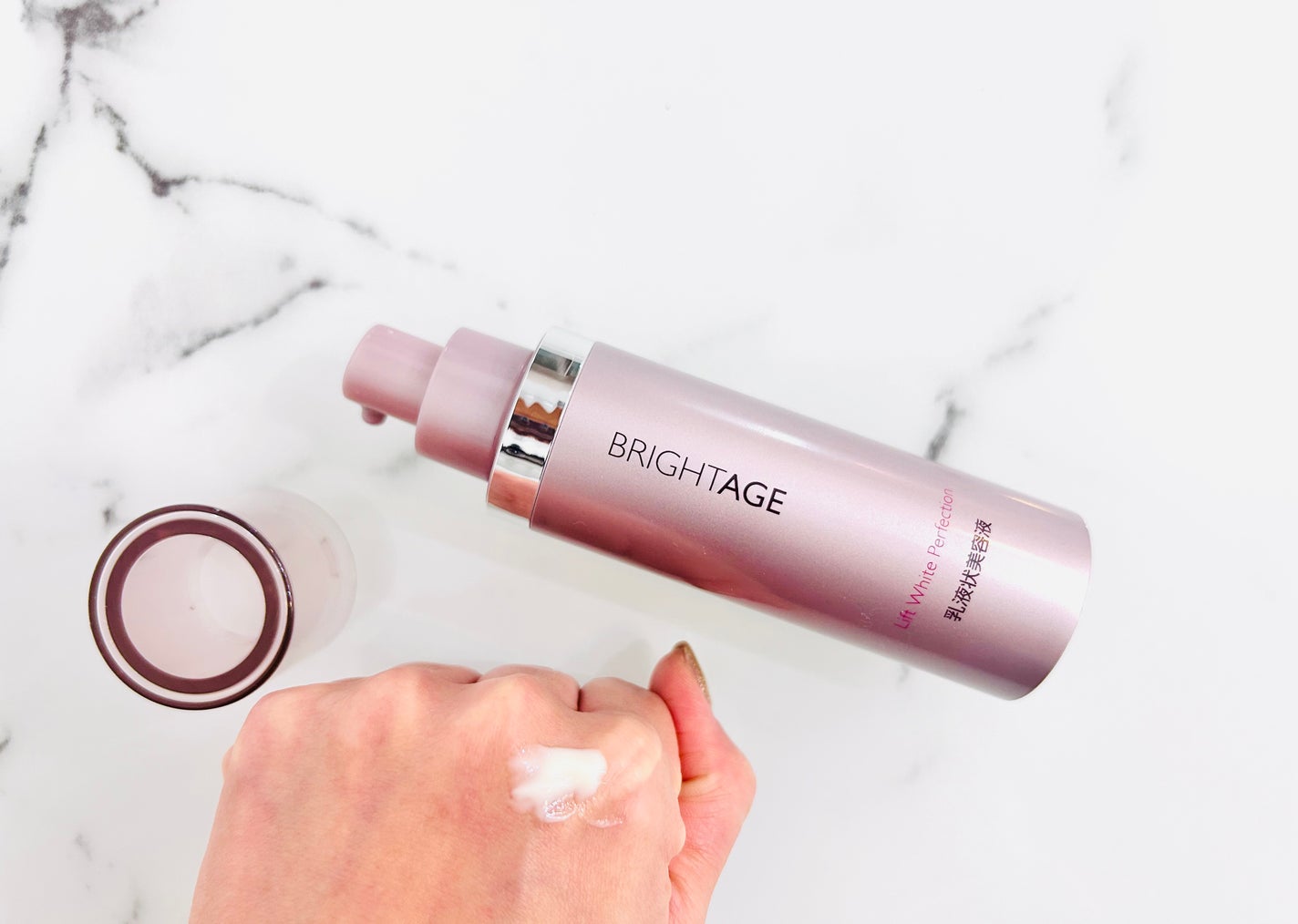 リフトホワイト パーフェクション/BRIGHTAGE/美容液を使ったクチコミ(2枚目)