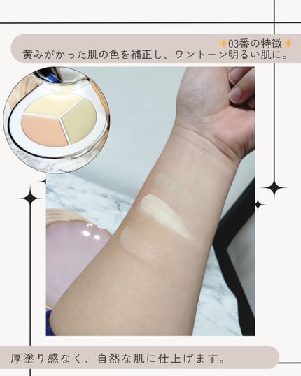 パーフェクトカバー コンシーラーパレット/Dear.A/パレットコンシーラーを使ったクチコミ(5枚目)