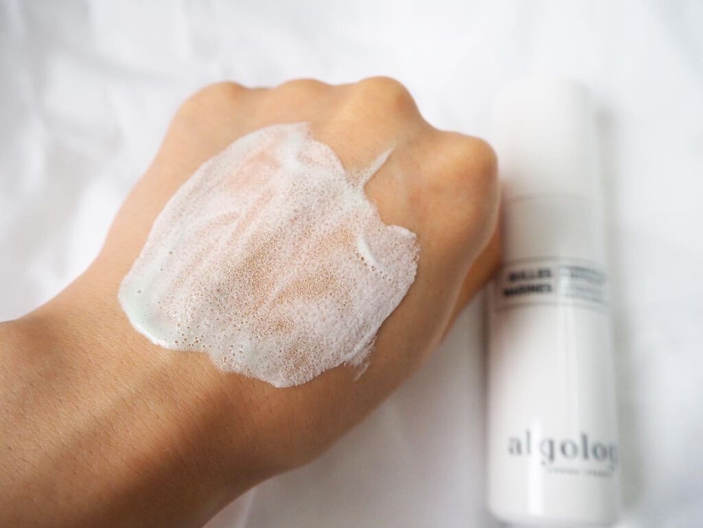 リバイタライジングムースマスク/algologie/洗い流すパック・マスクを使ったクチコミ(4枚目)