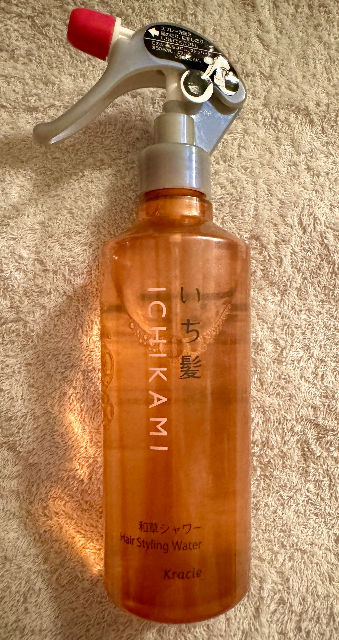 髪&地肌うるおう寝ぐせ直し和草シャワー/いち髪/ヘアミストを使ったクチコミ(1枚目)