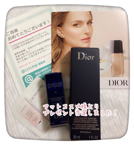 ディオールスキン フォーエヴァー フルイド グロウ/Dior/リキッドファンデーションを使ったクチコミ(4枚目)