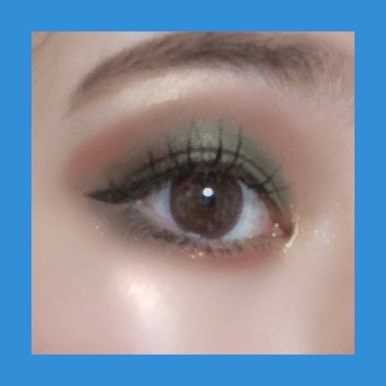 りゃむ on LIPS 「【外国人風!アイメイク!】💙ブルーゾーンにはオレンジ味の強いレ..」(4枚目)