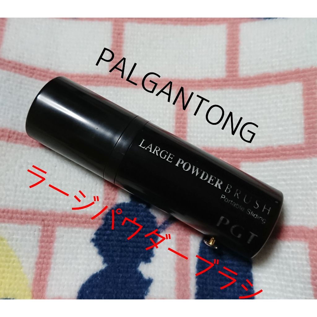 ラージパウダーブラシ/パルガントン/メイクブラシを使ったクチコミ（1枚目）