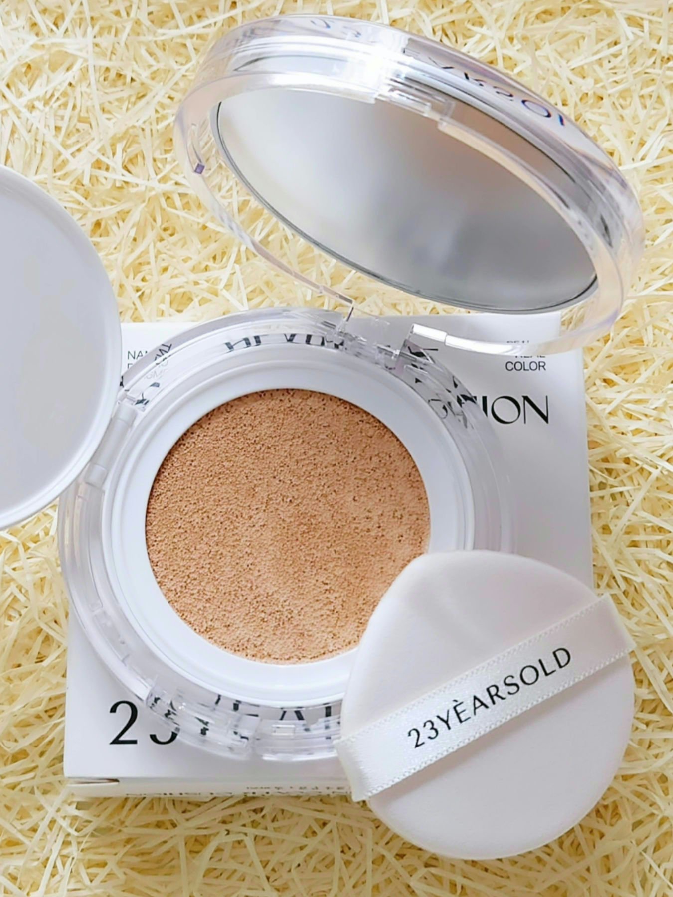 ハートリーフシーンカバークッション/23years old/クッションファンデーションを使ったクチコミ（2枚目）