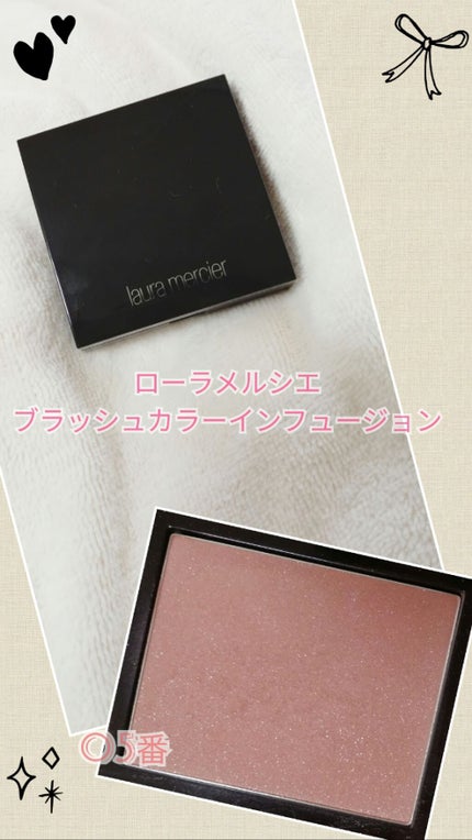 ブラッシュ カラー インフュージョン/ローラ メルシエ/パウダーチークを使ったクチコミ(1枚目)
