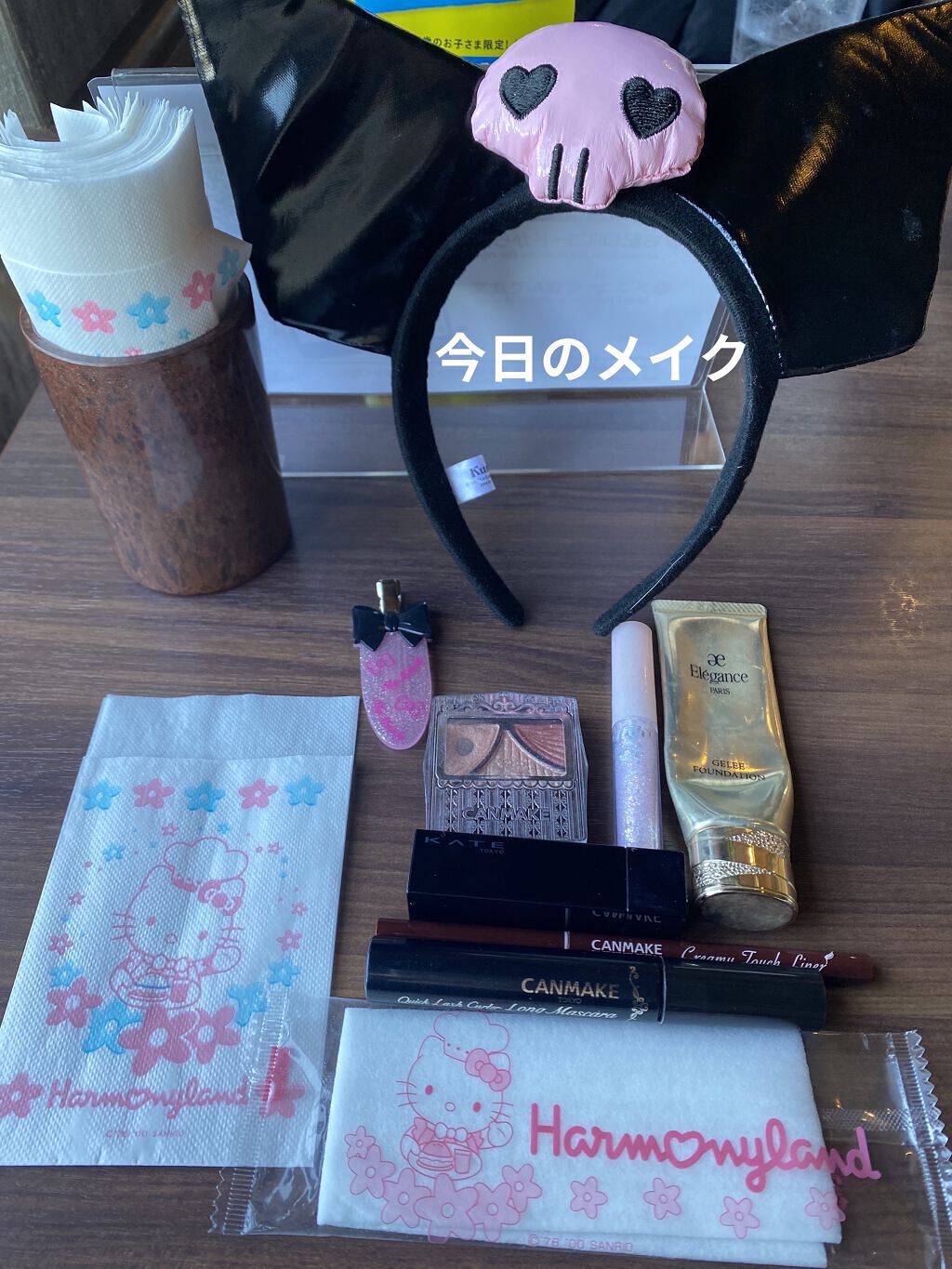 ジューシーピュアアイズ/キャンメイク/アイシャドウパレットを使ったクチコミ（1枚目）