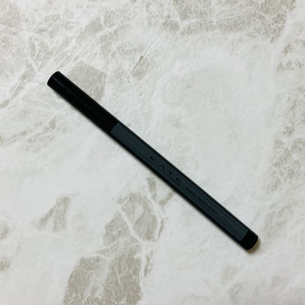 シェードブラックライナー/KATE/リキッドアイライナーを使ったクチコミ（1枚目）