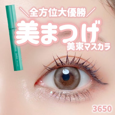 3650 マスカラ WPコームのクチコミ「＼全方位大優勝／
2023年11月に発売したばかりの
美まつげマスカラ知ってる？
⁡
┈┈┈┈.....」（1枚目）