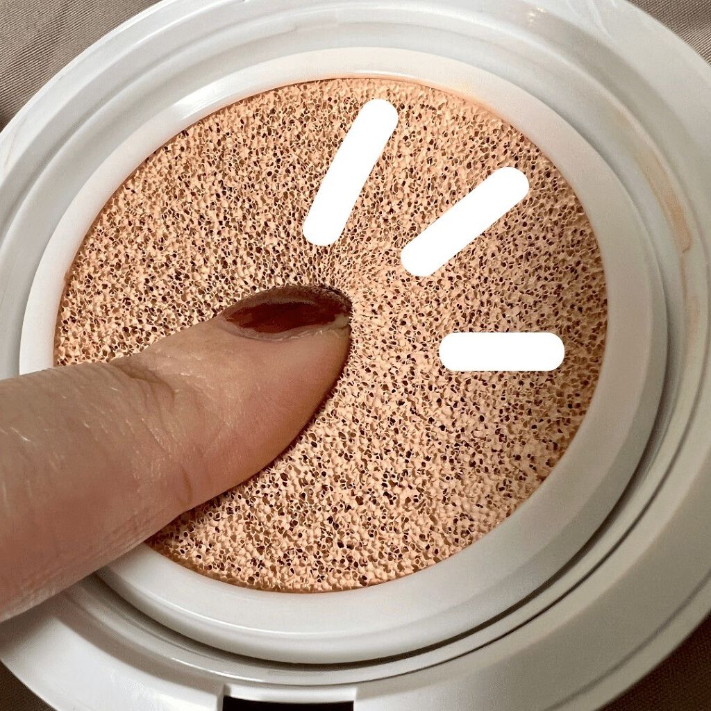 スーパーシカクッション/MEDICUBE/クッションファンデーションを使ったクチコミ（3枚目）