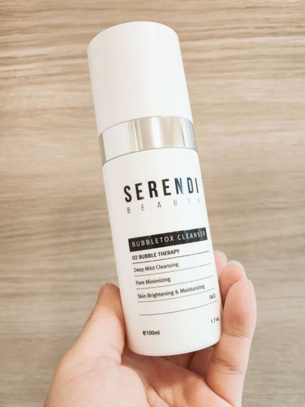 BUBBLE TOX CLEANSER/SERENDI BEAUTY/洗い流すパック・マスクを使ったクチコミ(1枚目)