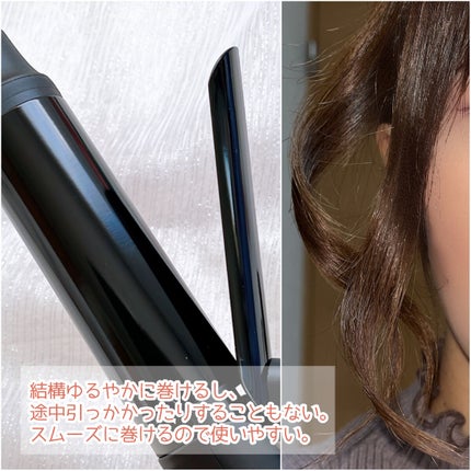 スタイリッシュ カーリングアイロン 38mm MHI-3849-K/mod's hair/カールアイロンを使ったクチコミ(5枚目)