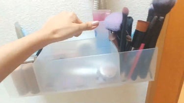 ポリプロピレン収納キャリーボックス・ワイド/無印良品/その他を使ったクチコミ（2枚目）