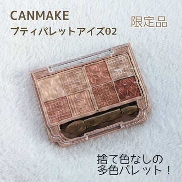 のののち on LIPS 「CANMAKE　プティパレットアイズ021078円✼••┈┈•..」（1枚目）