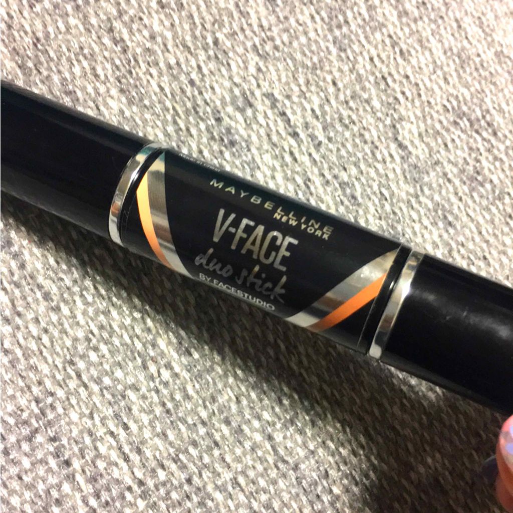 フェイスステュディオ Vフェイス デュオスティック 02 ミディアム/MAYBELLINE NEW YORK/ジェル・クリームチークを使ったクチコミ（1枚目）