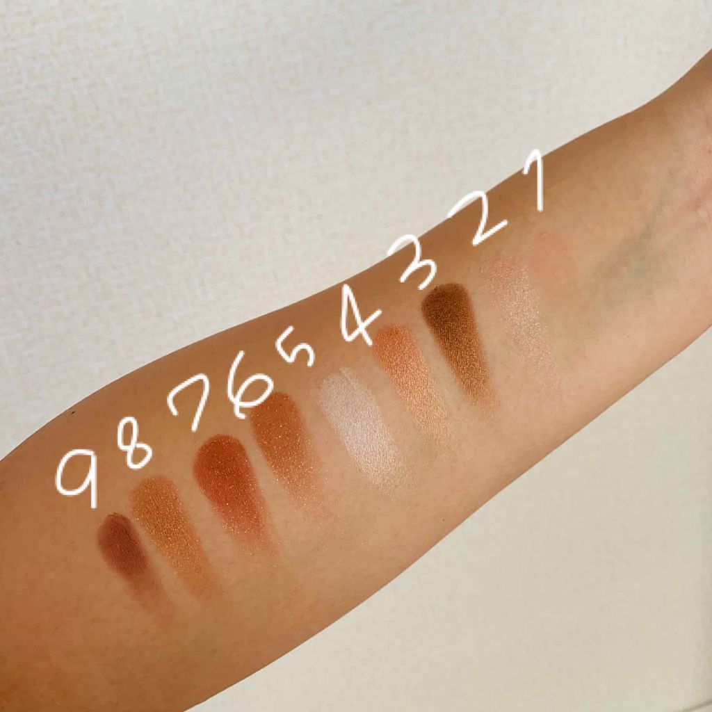 UR GLAM BLOOMING EYE COLOR PALETTE/U R GLAM/アイシャドウパレットを使ったクチコミ(3枚目)