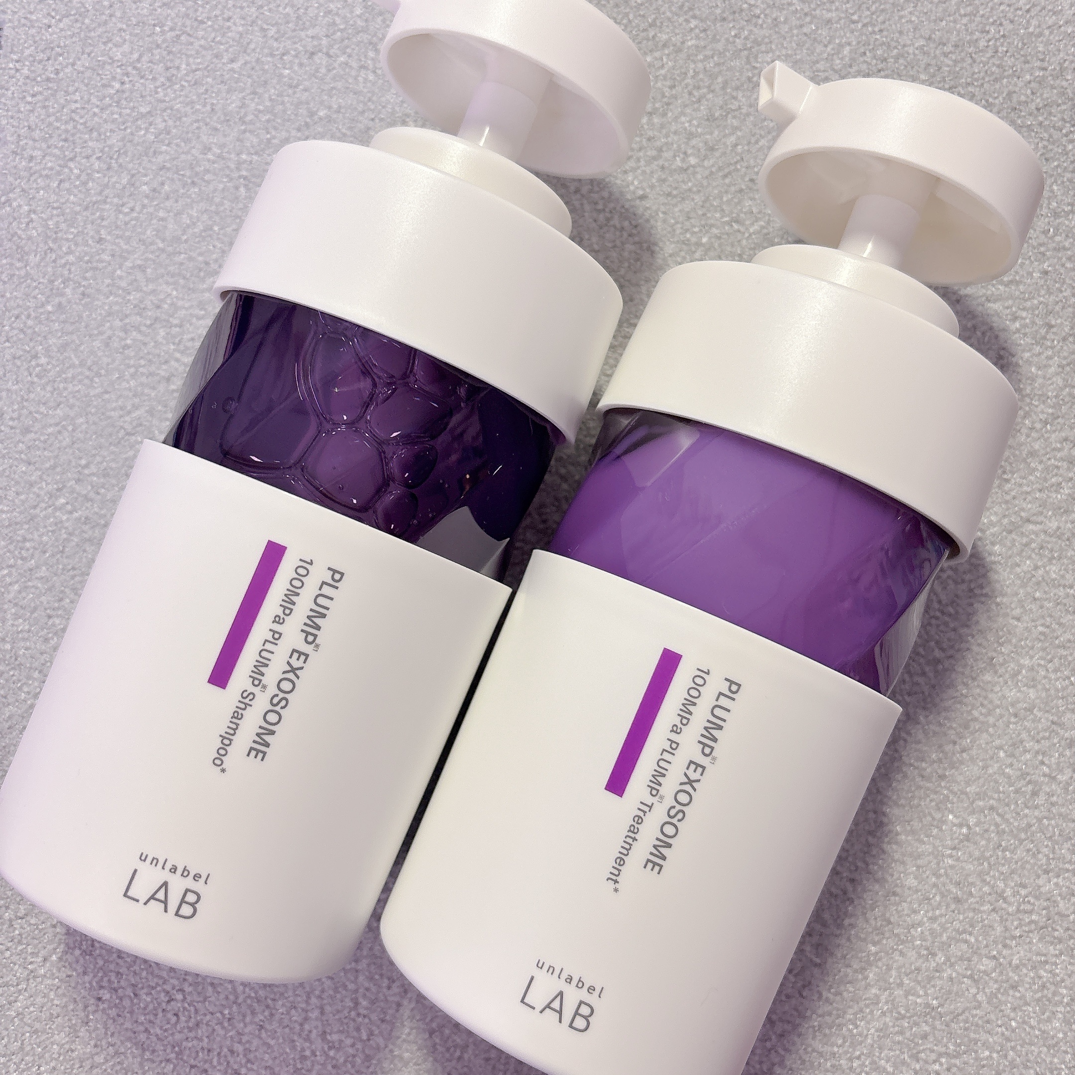 アンレーベル　ラボ　EX　バウンス　シャンプー/ヘアトリートメント/unlabel/市販シャンプーを使ったクチコミ（1枚目）