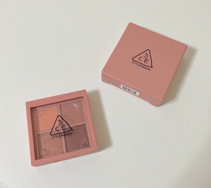 3CE ミニ マルチアイカラーパレット サイドバイサイド (3CE ミニ マルチアイカラーパレット D)/3CE/アイシャドウパレットを使ったクチコミ(1枚目)