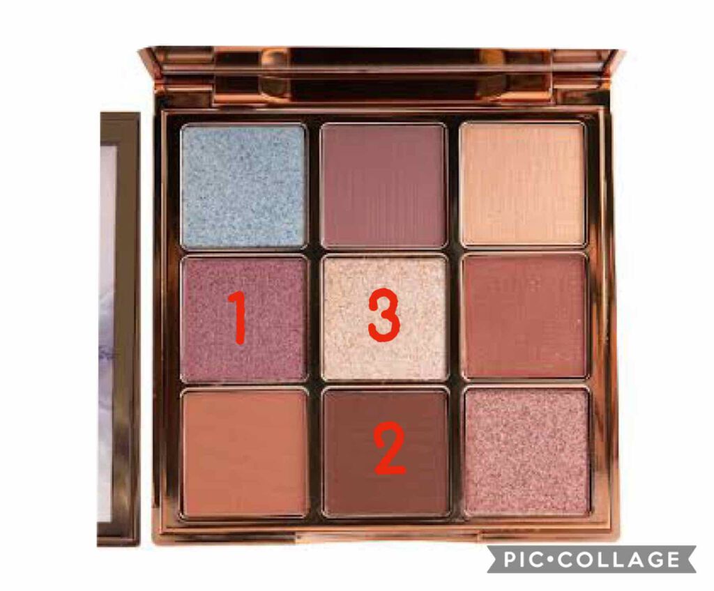 VenusMarble 9色アイシャドウパレット/Venus Marble/アイシャドウパレットを使ったクチコミ(3枚目)