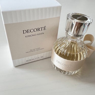 DECORTÉ キモノ キヒン オードトワレ

コスメデコルテ キモノ キヒン オードトワレ
内容量:50ml
価格:8,800円（税込）

✼••┈┈••✼••┈┈••✼••┈┈••✼••┈┈••✼
