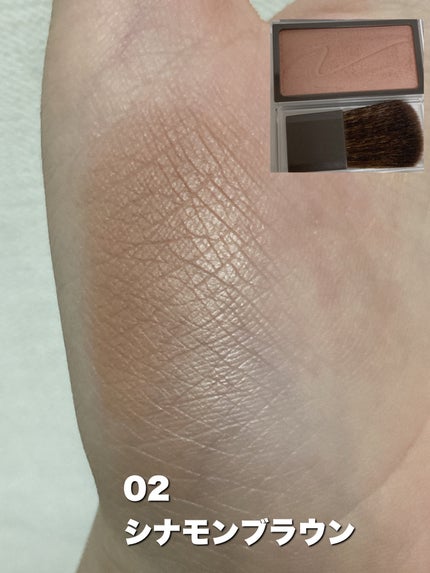 チークブラッシュ/CEZANNE/パウダーチークを使ったクチコミ(3枚目)