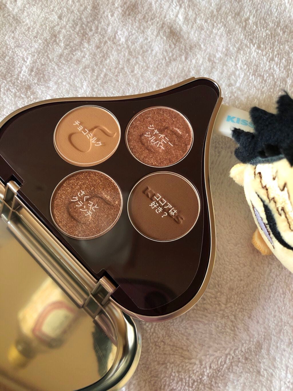 キスチョコレート プレイカラーアイズ/ETUDE/アイシャドウパレットを使ったクチコミ(2枚目)
