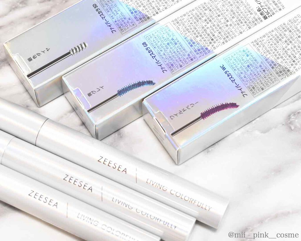 ダイヤモンドシリーズ カラーマスカラ/ZEESEA/マスカラを使ったクチコミ(1枚目)