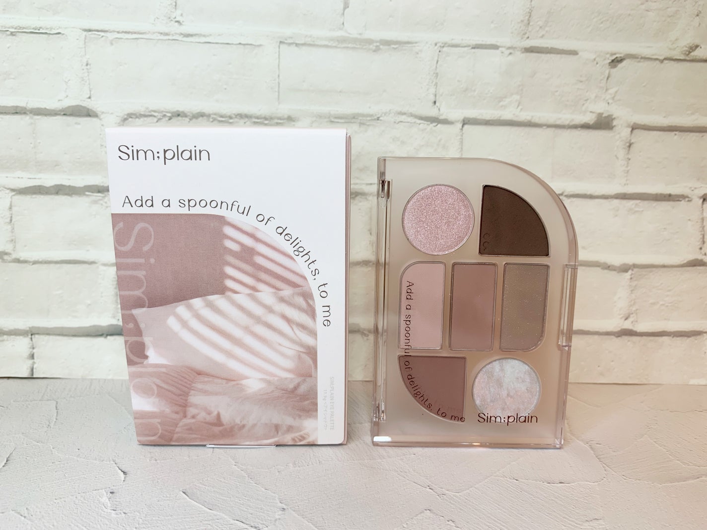 シンプレイン アイパレット/Sim;plain/アイシャドウパレットを使ったクチコミ(1枚目)