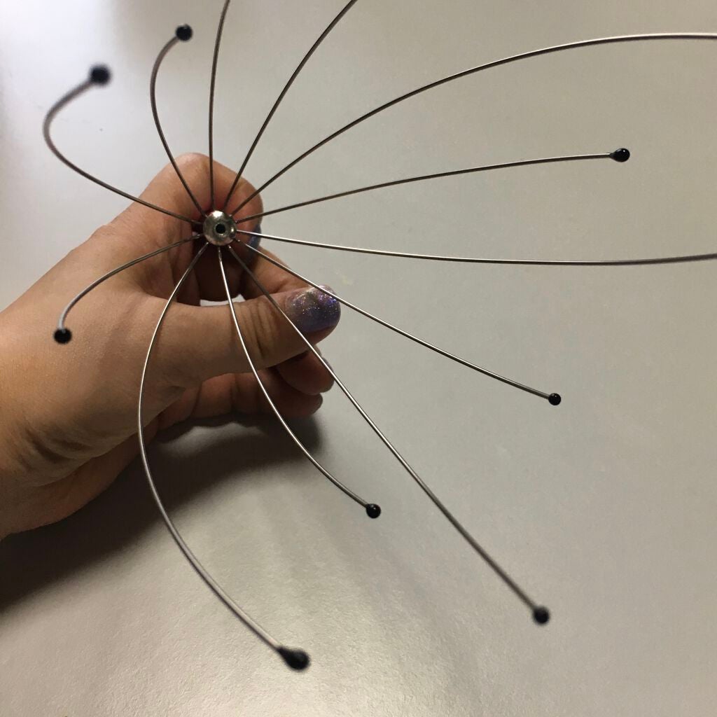 ワイヤーヘッドスパ/DAISO/ヘアケアグッズを使ったクチコミ(3枚目)