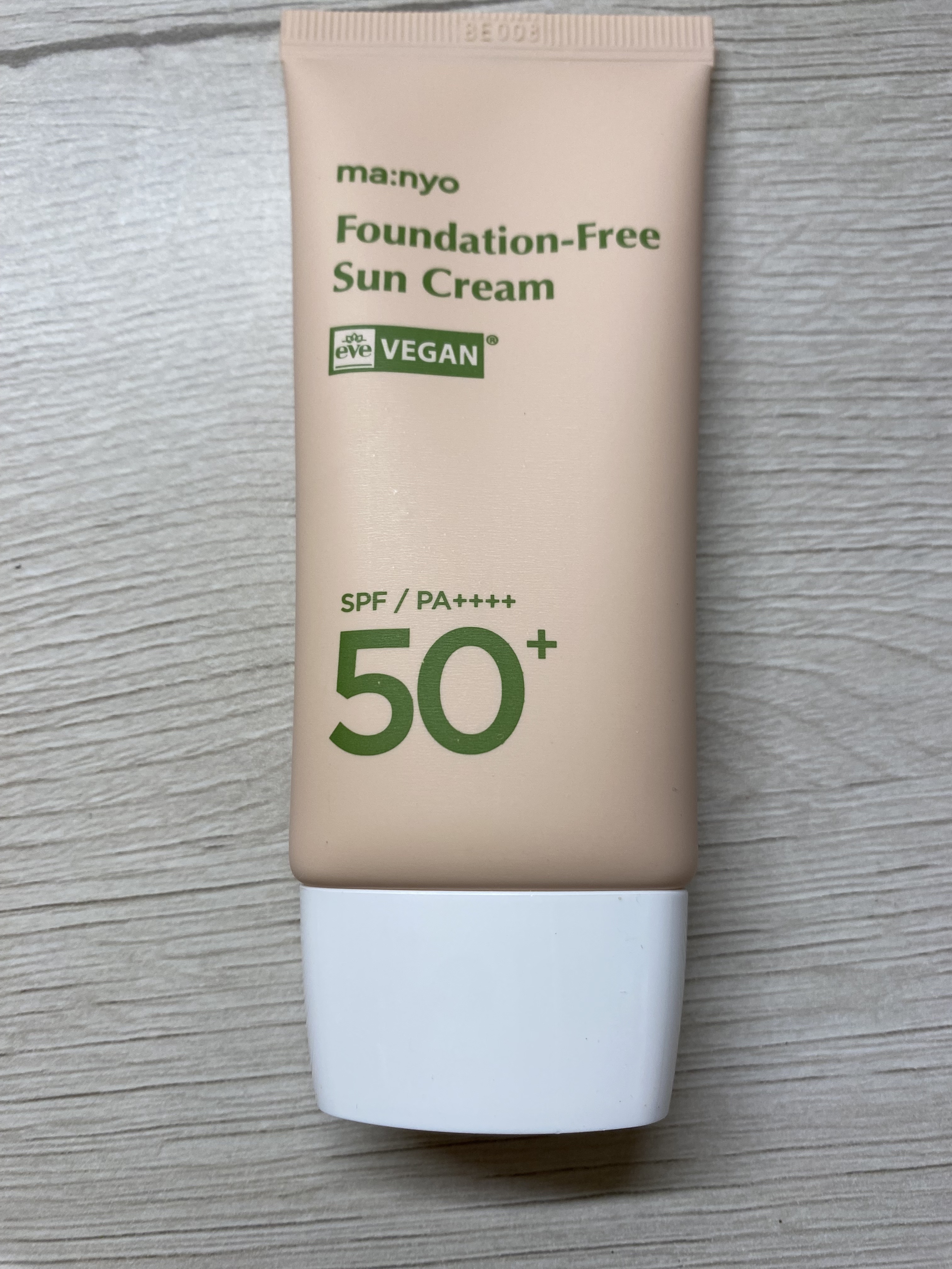 ファンデフリー サンクリーム/manyo/日焼け止めクリームを使ったクチコミ（1枚目）