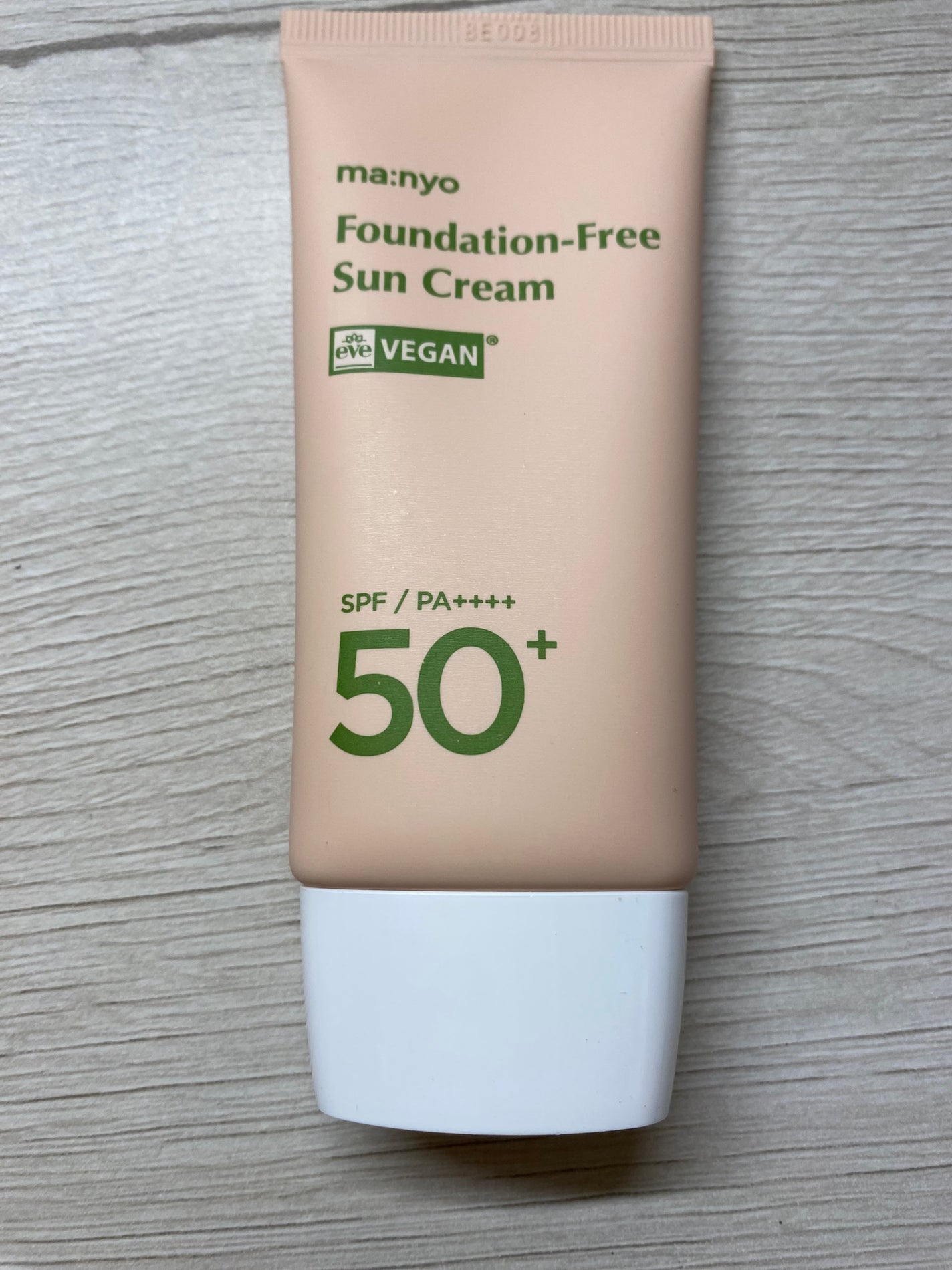 ファンデフリー サンクリーム/manyo/日焼け止めクリームを使ったクチコミ(1枚目)
