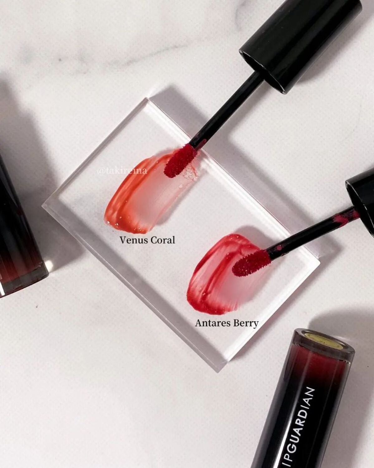 グロウラッピングティント/LIPGUARDIAN/リップティントを使ったクチコミ(4枚目)