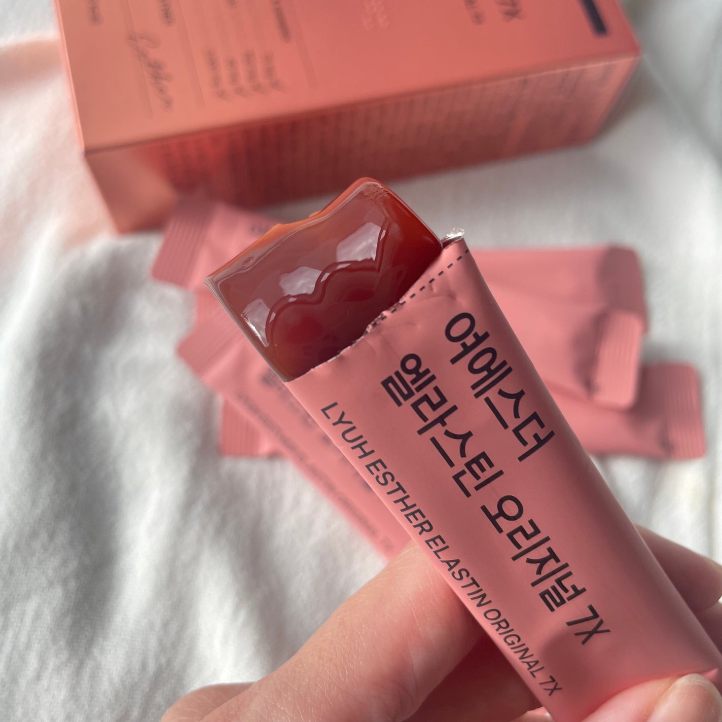 ヨエスターエラスチンオリジナル7X/ESTHER FORMULA/美容サプリメントを使ったクチコミ(3枚目)